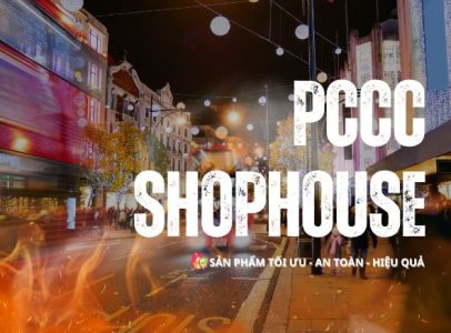 Giải pháp PCCC shophouse, cửa hàng