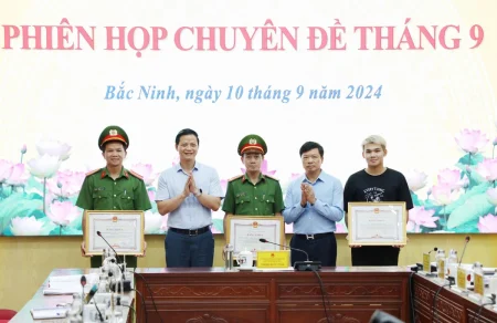 Tỉnh Bắc Ninh khen thưởng lực lượng cảnh sát PCCC