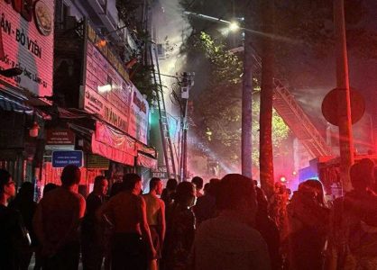 Cháy tiệm bánh trung tâm TP Hồ Chí Minh