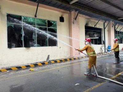 Cháy nhà máy tại khu công nghiệp Trảng Bàng