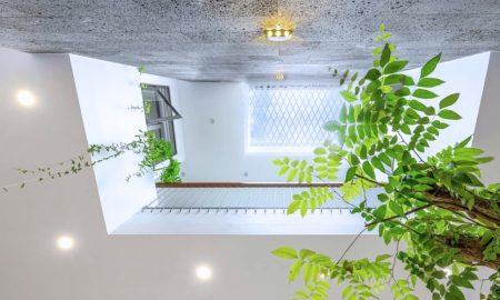 Giếng trời giúp đảm bảo thông thoáng