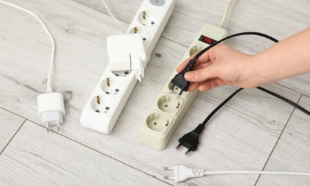 Không cắm nối các ổ điện