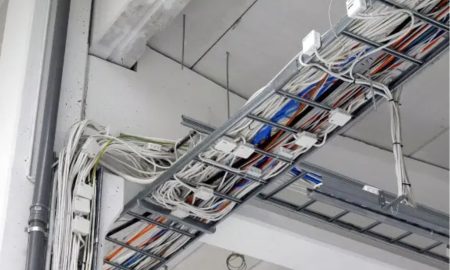 Làm thế nào để chống cháy lan hệ thống thang máng cáp?