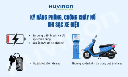 Lưu ý an toàn PCCC trong quá trình sạc xe điện